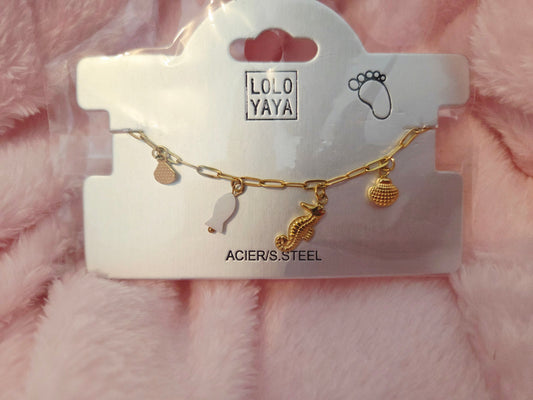 Chaine de cheville acier inoxydable