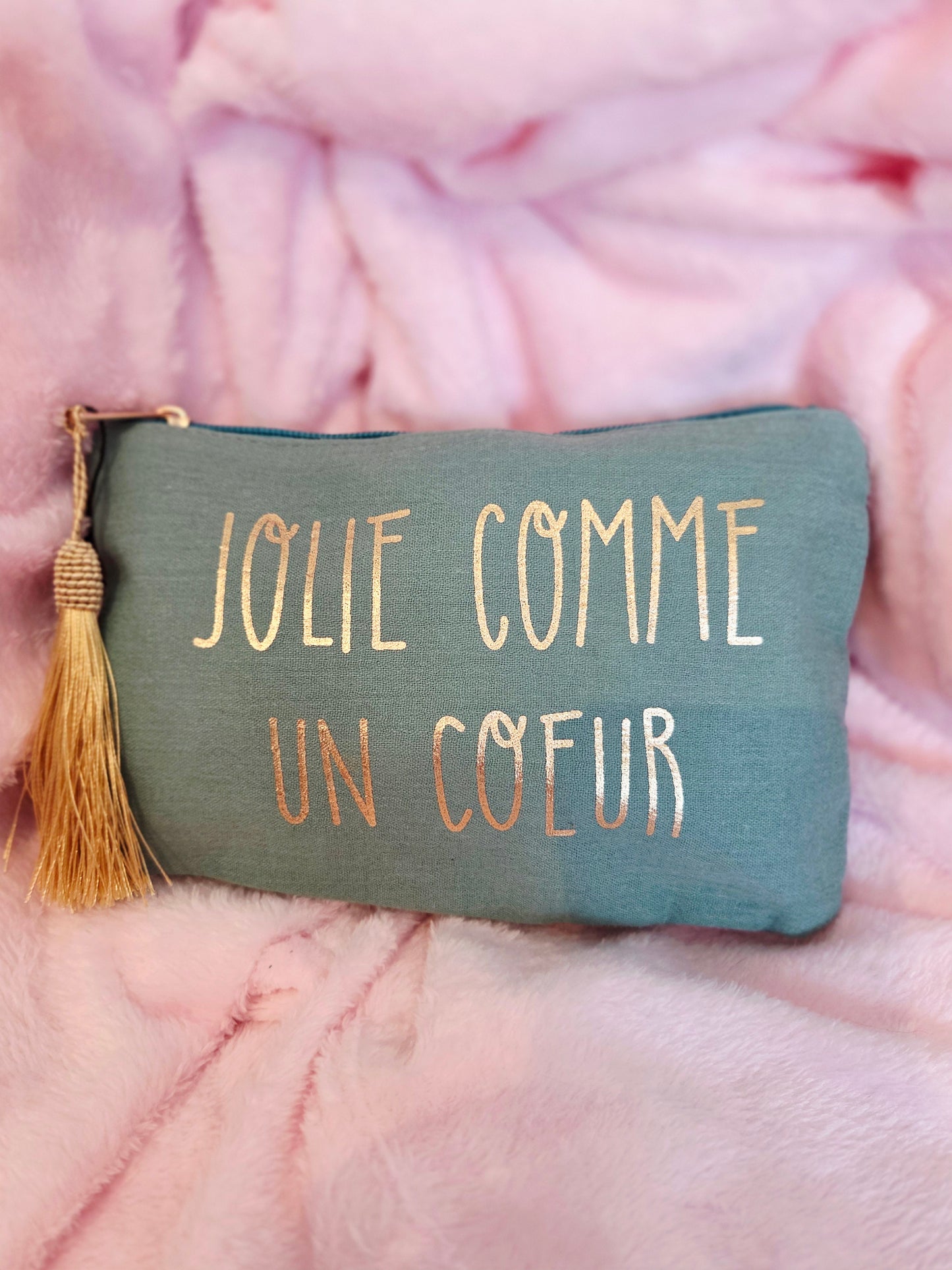 Trousse jolie comme un coeur