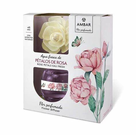 Fleurs parfumées senteur framboise ou pétales de rose